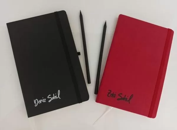 Standart Defter (Tarihsiz) 13 x 21 cm Kırmızı